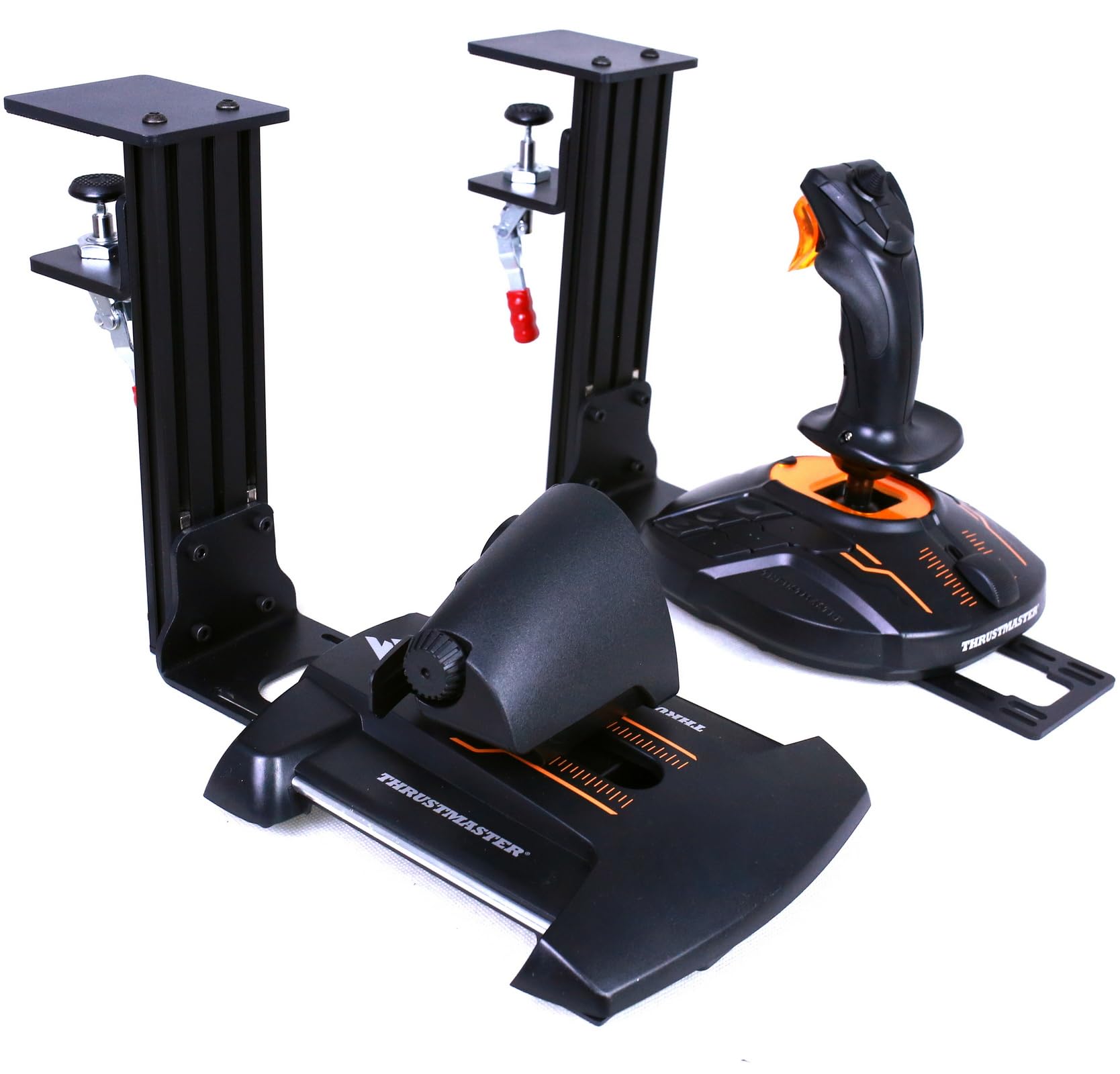Amazon.com: Meza-Hotas Desk Mounts 2 Sets of Hotas Mount for X52